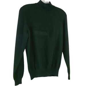 Unbranded | Women's Black Cashmere Mockneck Sweater (Size Small)